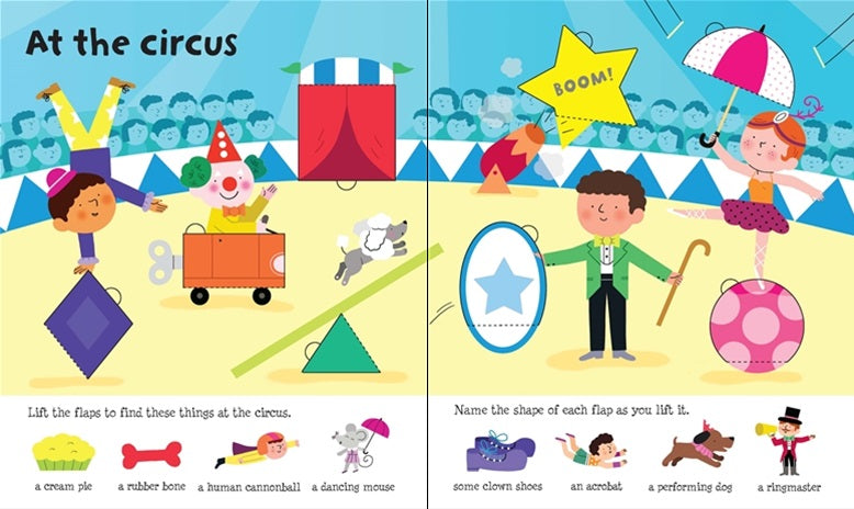 Lift-the-flap shapes - BambiniJO | Buy Online | Jordan