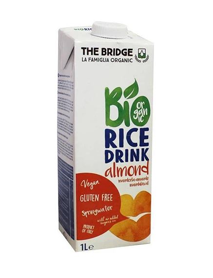 ORGANIC RICE DRINK WITH ALMOND (1L) - BambiniJO