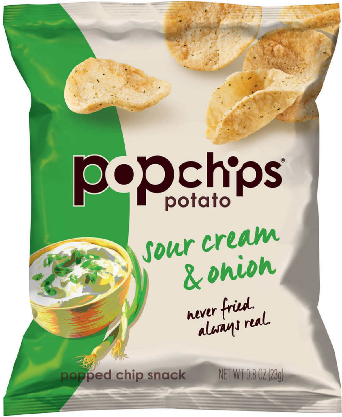 POP CHIPS Sour Cream & Onion Potato 23g — BambiniJO Jordan