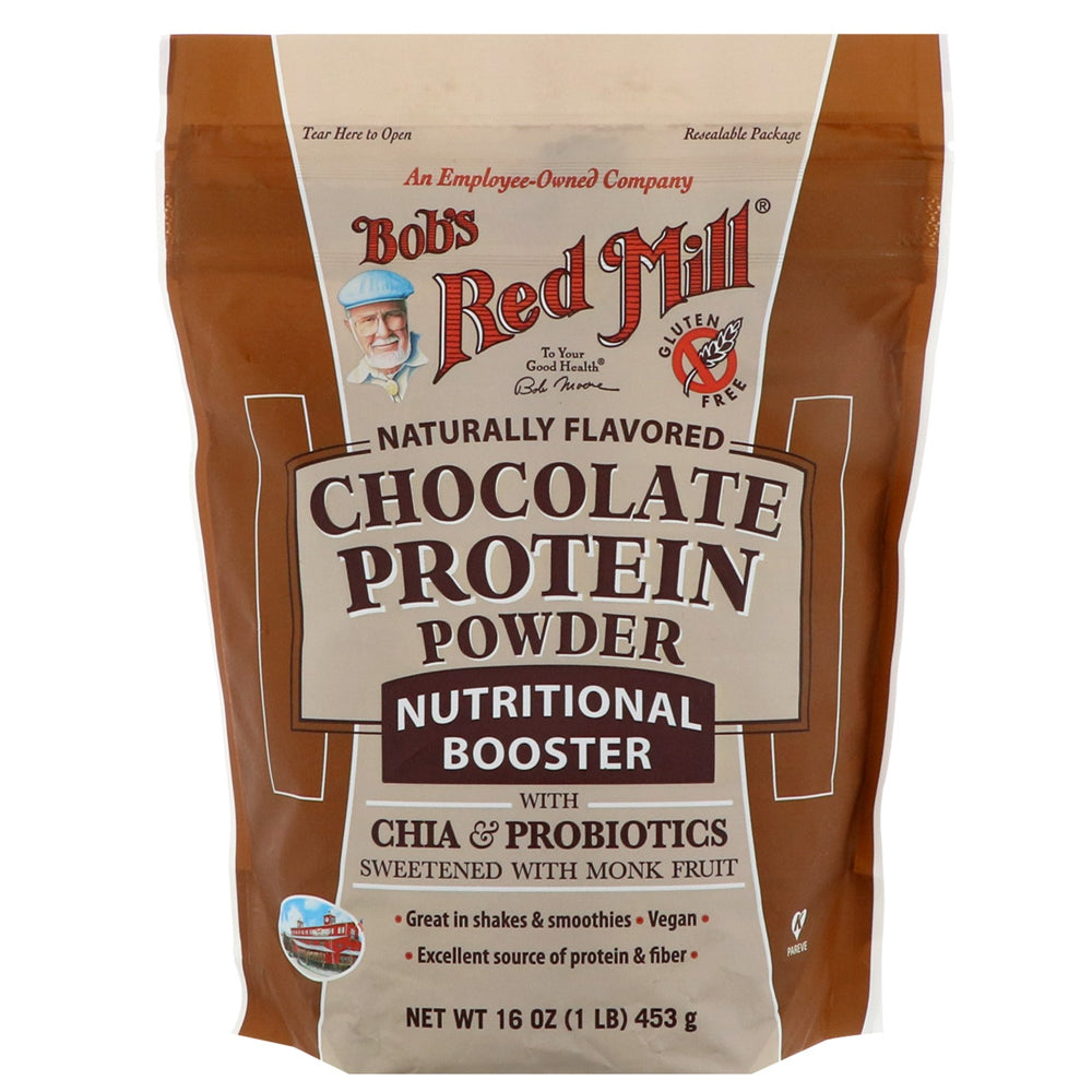 CHOCOLATE PROTEIN POWDER (453G) - GLUTEN FREE - BambiniJO