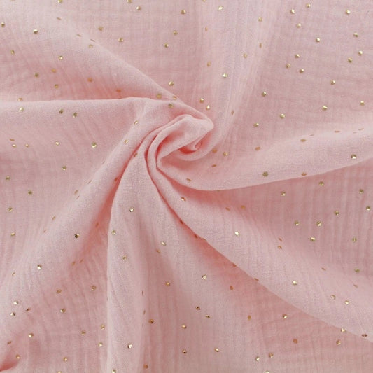 Wigiwama Pink Canopy with Gold Dots — BambiniJO Jordan