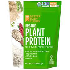 Organic Plant Protein Powder 360g Gluten Free — BambiniJO Jordan