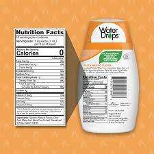 Water Enhancer Peach Mango Drops 48ml — BambiniJO Jordan