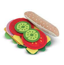 Melissa & Doug Felt Food Sandwich Set — BambiniJO Jordan