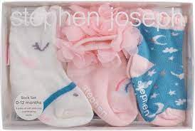 Stephen Joseph | Baby Socks Unicorn Gift Box | 0-12 Months - BambiniJO | Buy Online | Jordan