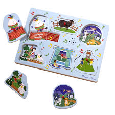Melissa & Doug SOUND PUZZLE - NURSERY RHYMES 2 - BambiniJO | Buy Online | Jordan