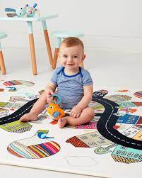 Doubleplay Reversible Playmat - Vibrant Village - BambiniJO | Buy Online | Jordan