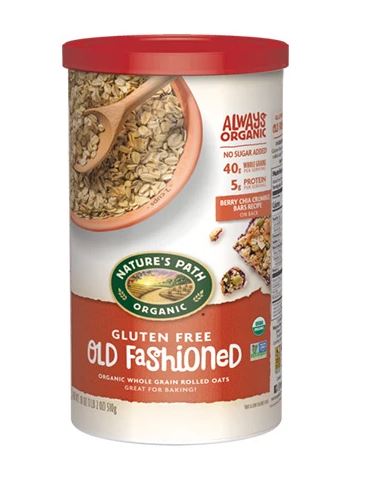 ORGANIC GLUTEN FREE OLD FASHIONED OAT (510G) - BambiniJO
