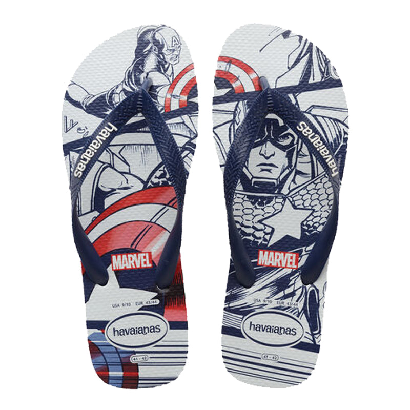 Havaianas - Kids & Adults TOP MARVELNAVY WHITE - BambiniJO | Buy Online | Jordan