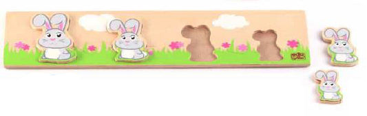 Edu Fun - Discover whos bigger rabbit — BambiniJO Jordan