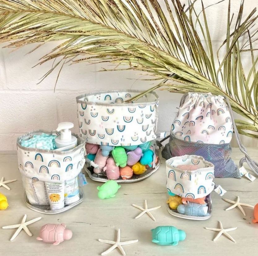 Play and Store - Storage Basket Rainbow – Small - BambiniJO | Buy Online | Jordan