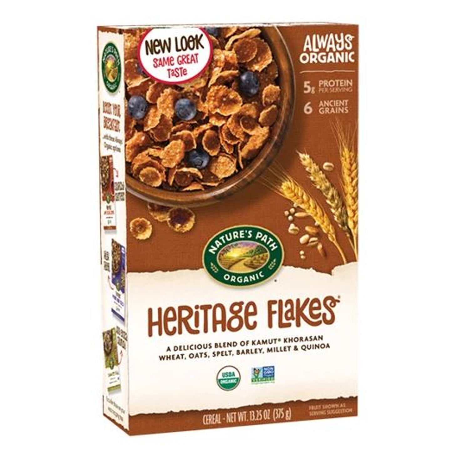 ORGANIC HERITAGE WHOLE GRAIN FLAKES (375G) - BambiniJO | Buy Online | Jordan