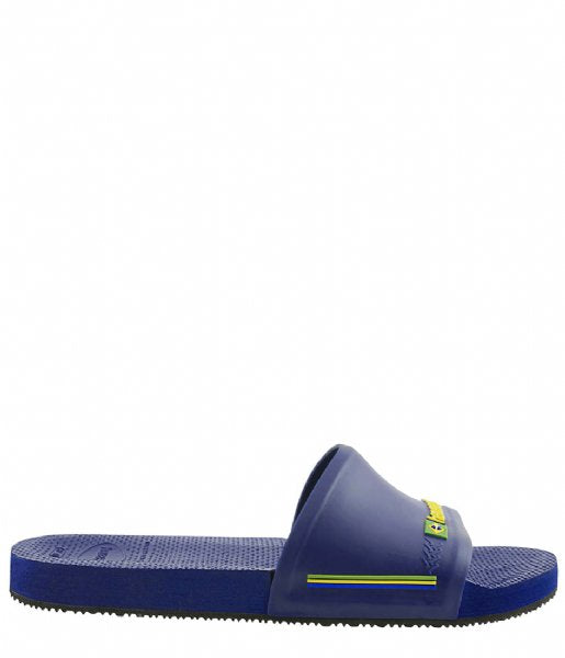 Havaianas - Slide Brasil MARINE NAVY BLUE 37-46 - BambiniJO | Buy Online | Jordan