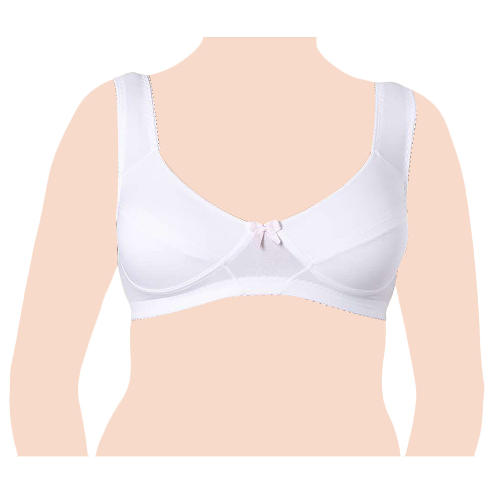 شيكو - حمالة صدر للحوامل من الألياف الدقيقة، لون أبيض، مقاس 3C