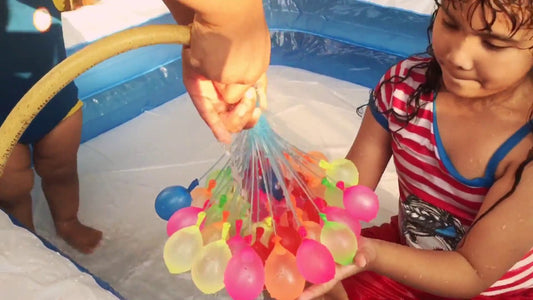 37 Water Balloons in 60 Seconds — BambiniJO Jordan