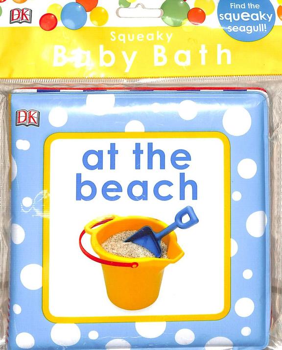 DK - Squeaky Baby Bath Book At The Beach - BambiniJO | Buy Online | Jordan