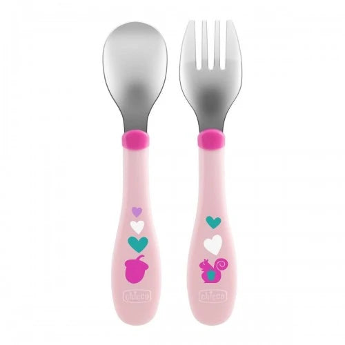 Chicco Metal Cutlery 18m+ — BambiniJO Jordan