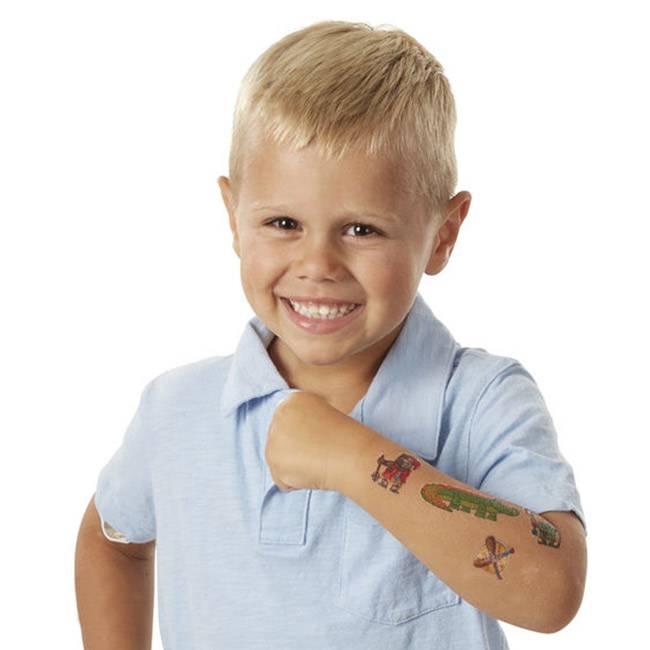Melissa & Doug - MY FIRST TEMPORARY TATTOOS - BLUE - BambiniJO | Buy Online | Jordan