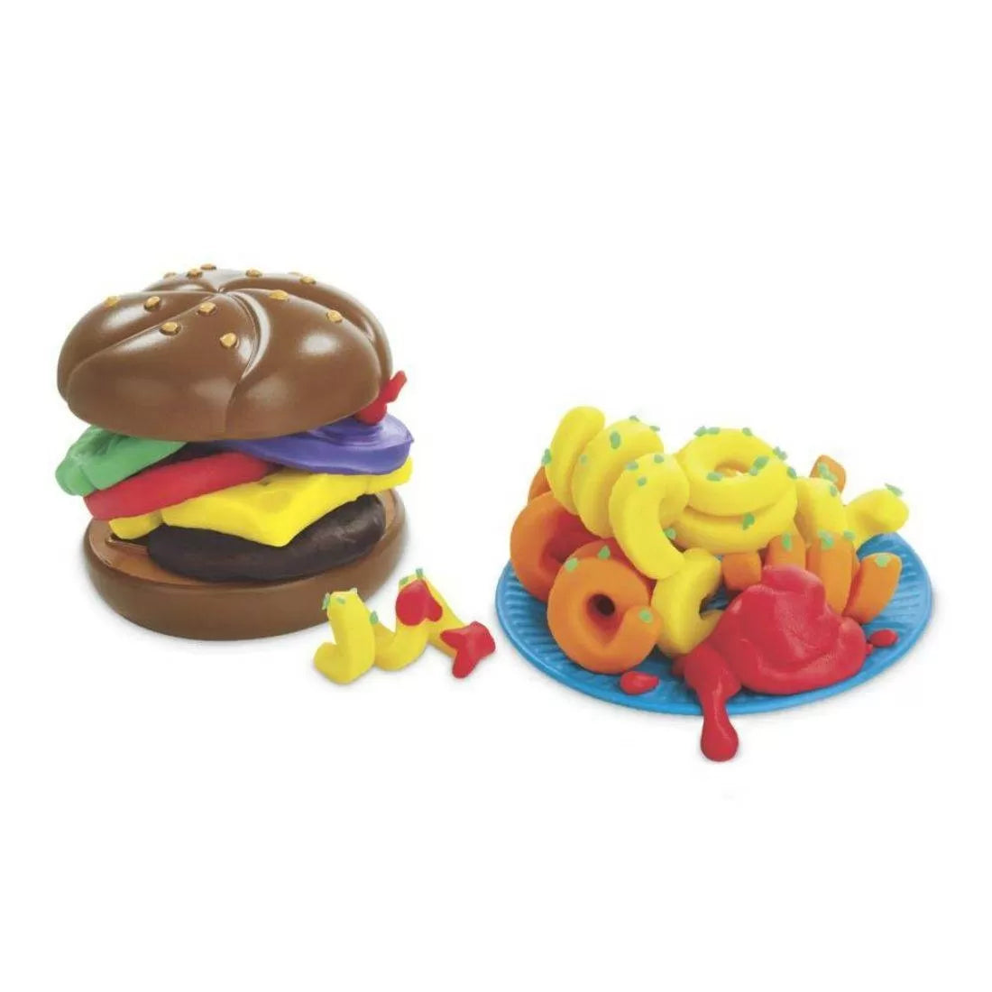 PlayDoh Burger N Fries Set BambiniJO