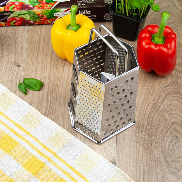 Fackelmann - Hexagon Universal Grater, Stainless Steel, 220 mm