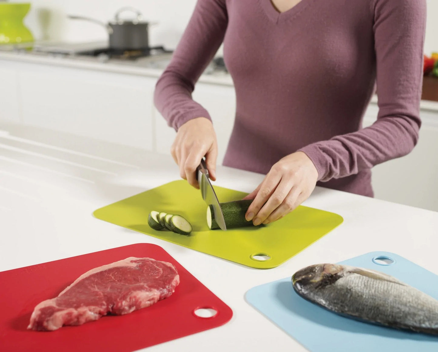 Joseph Joseph - Pop™ 3-piece Chopping Mat Set