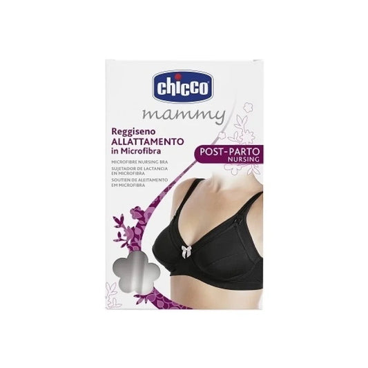 Chicco Nursing Microfibre Bra Black 5D — BambiniJO Jordan