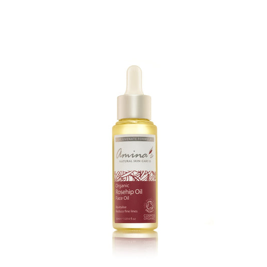 Amina's Organic Rosehip Seed Oil Dropper 30ml — BambiniJO Jordan