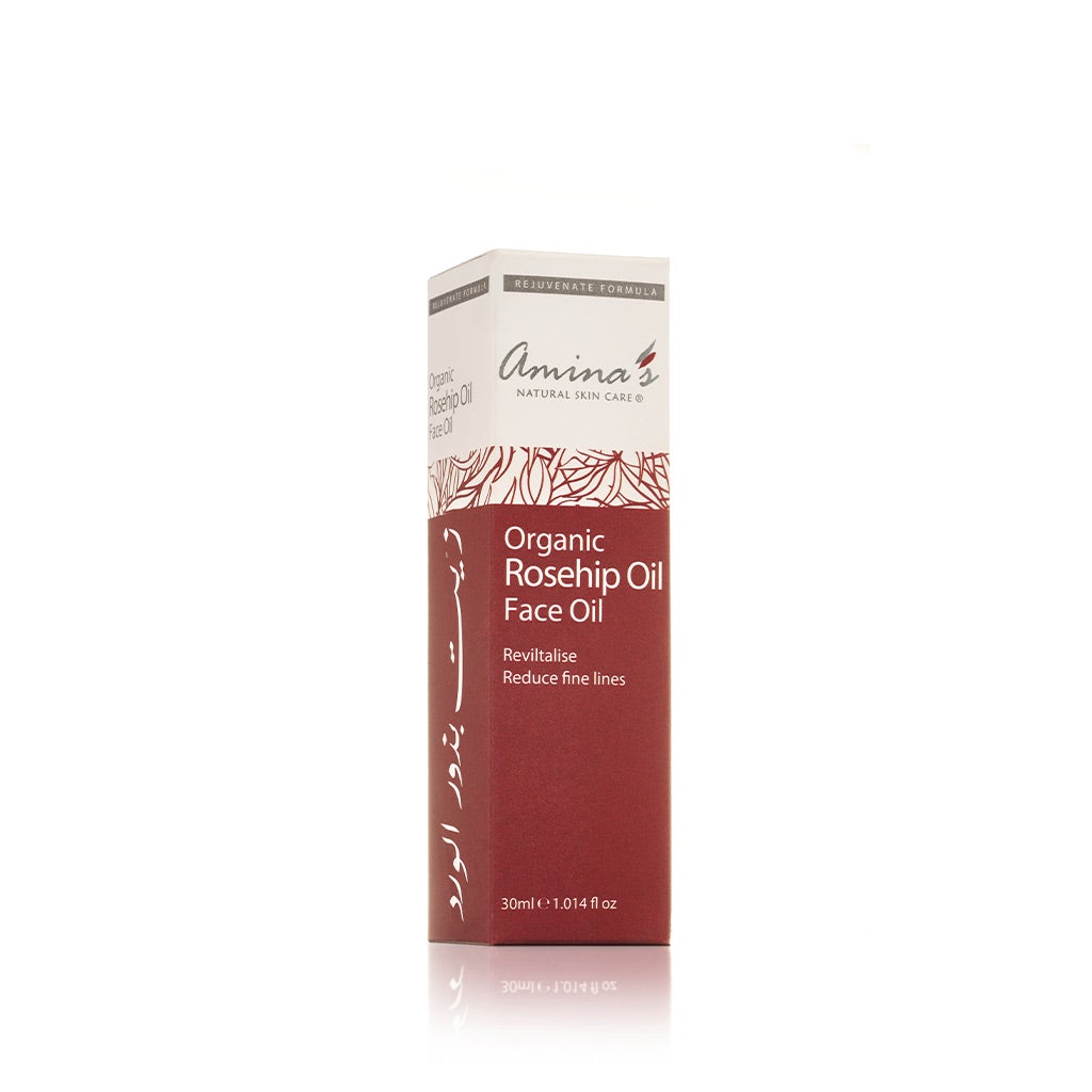 Amina's Organic Rosehip Seed Oil Dropper 30ml - BambiniJO | Buy Online | Jordan
