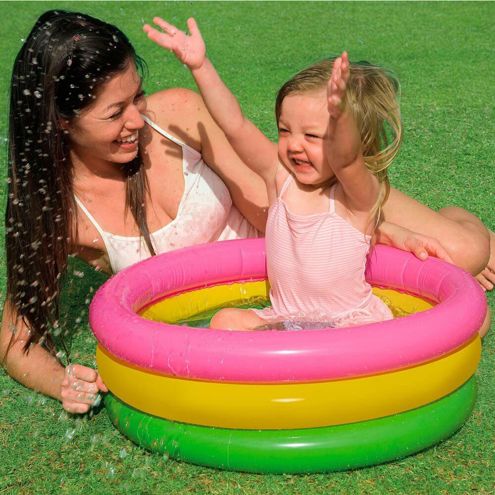 Intex -SUNSET GLOW BABY POOL 86 x 25 cm - BambiniJO | Buy Online | Jordan