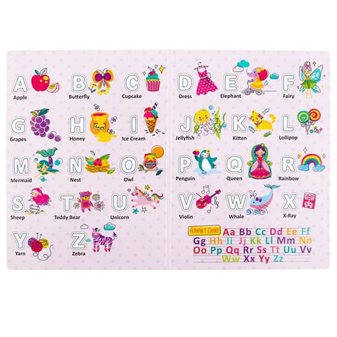Stephen Joseph | Reusable Alphabet Cling Boards | Girl - BambiniJO | Buy Online | Jordan