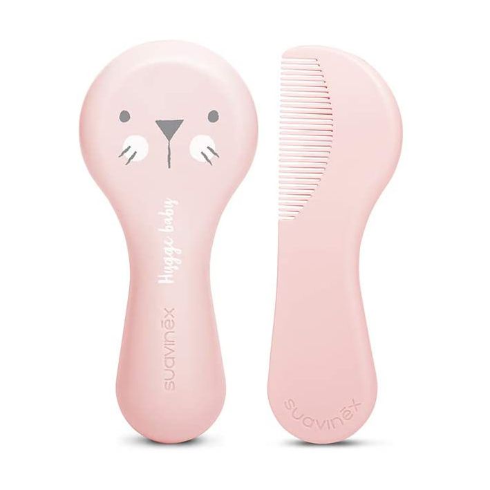Suavinex HYGGE Brush & Comb Set Pink BambiniJO
