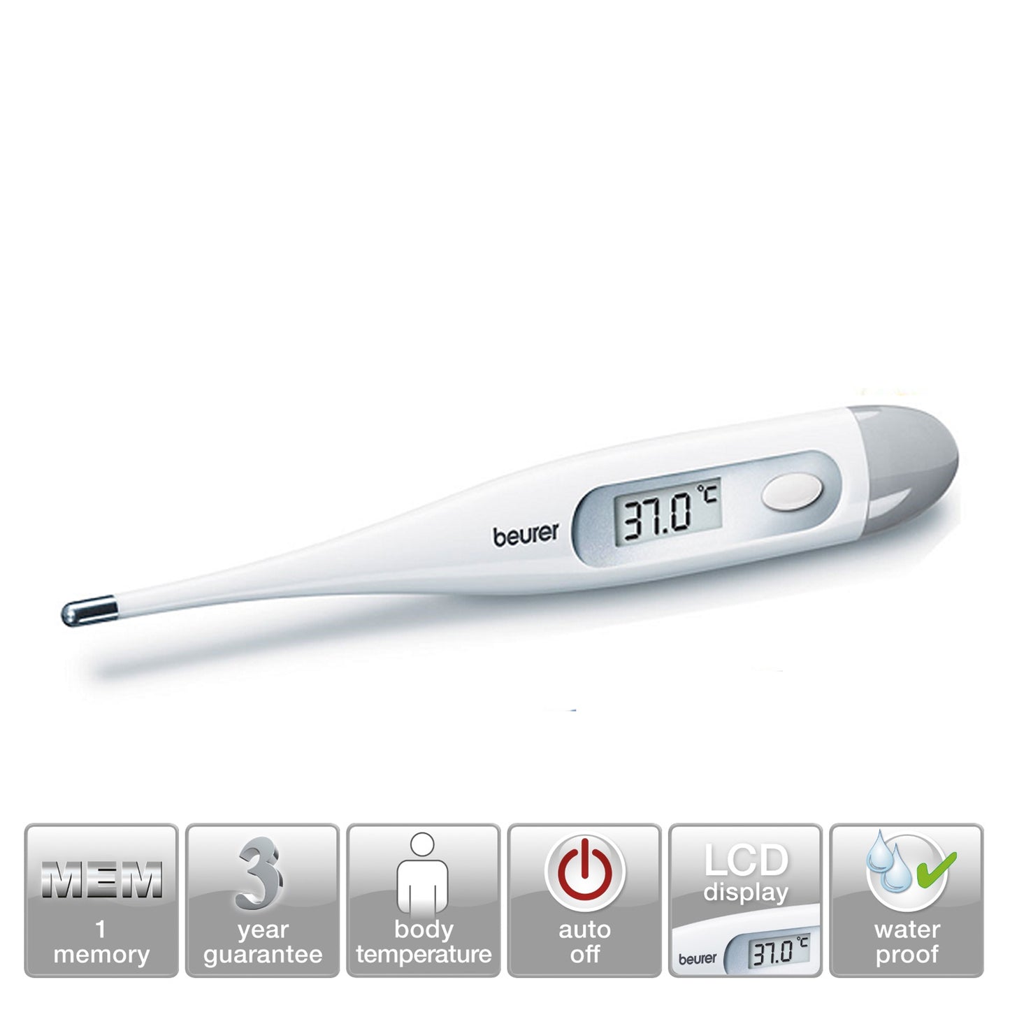 Beurer LCD display Fast Thermometer - BambiniJO