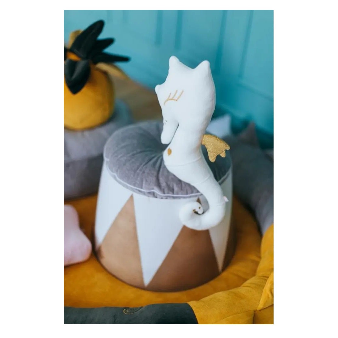 Wigiwama - Sea Horse Cushion - BambiniJO | Buy Online | Jordan