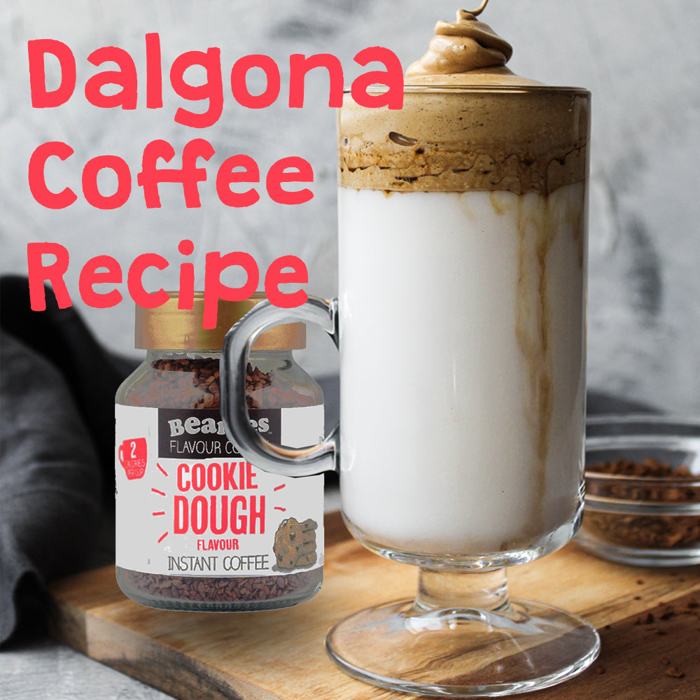 Dalgona Coffee Recipe "Whipped Coffee"