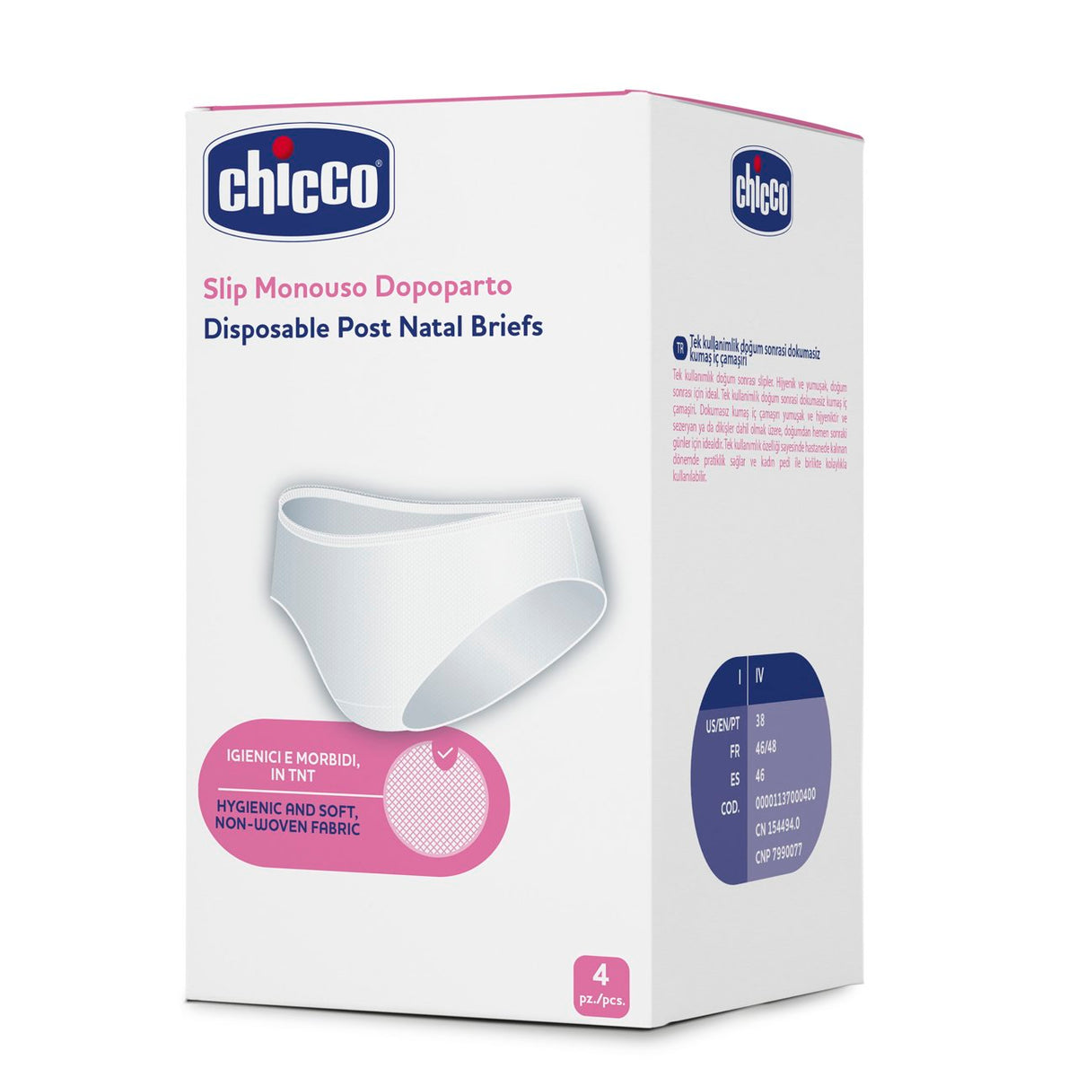 Chicco - Disposable Post-Natal Briefs | 4 Pcs