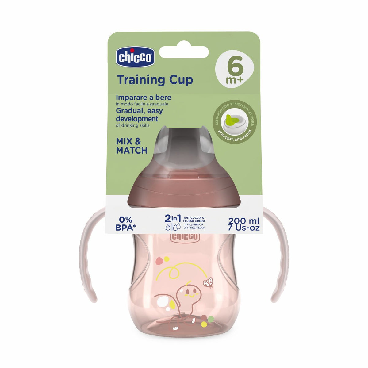Chicco - Training Cup 6M+ | Pink