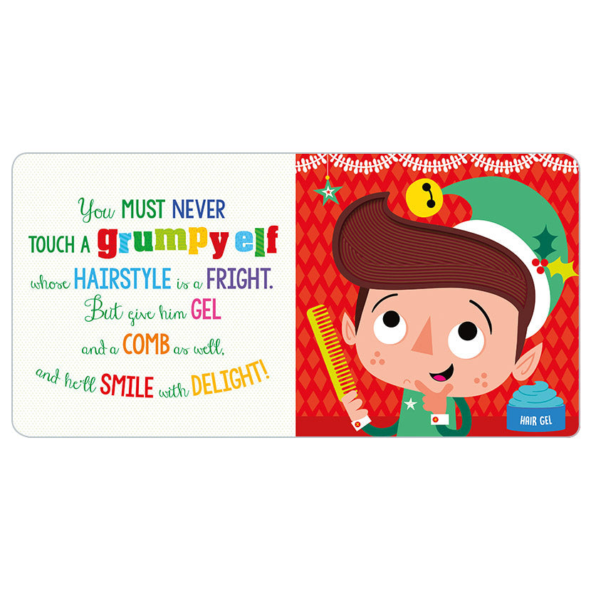 Never Touch a Grumpy Elf! 0-2 Years Never Touch a Grumpy Elf! 0-2 Years