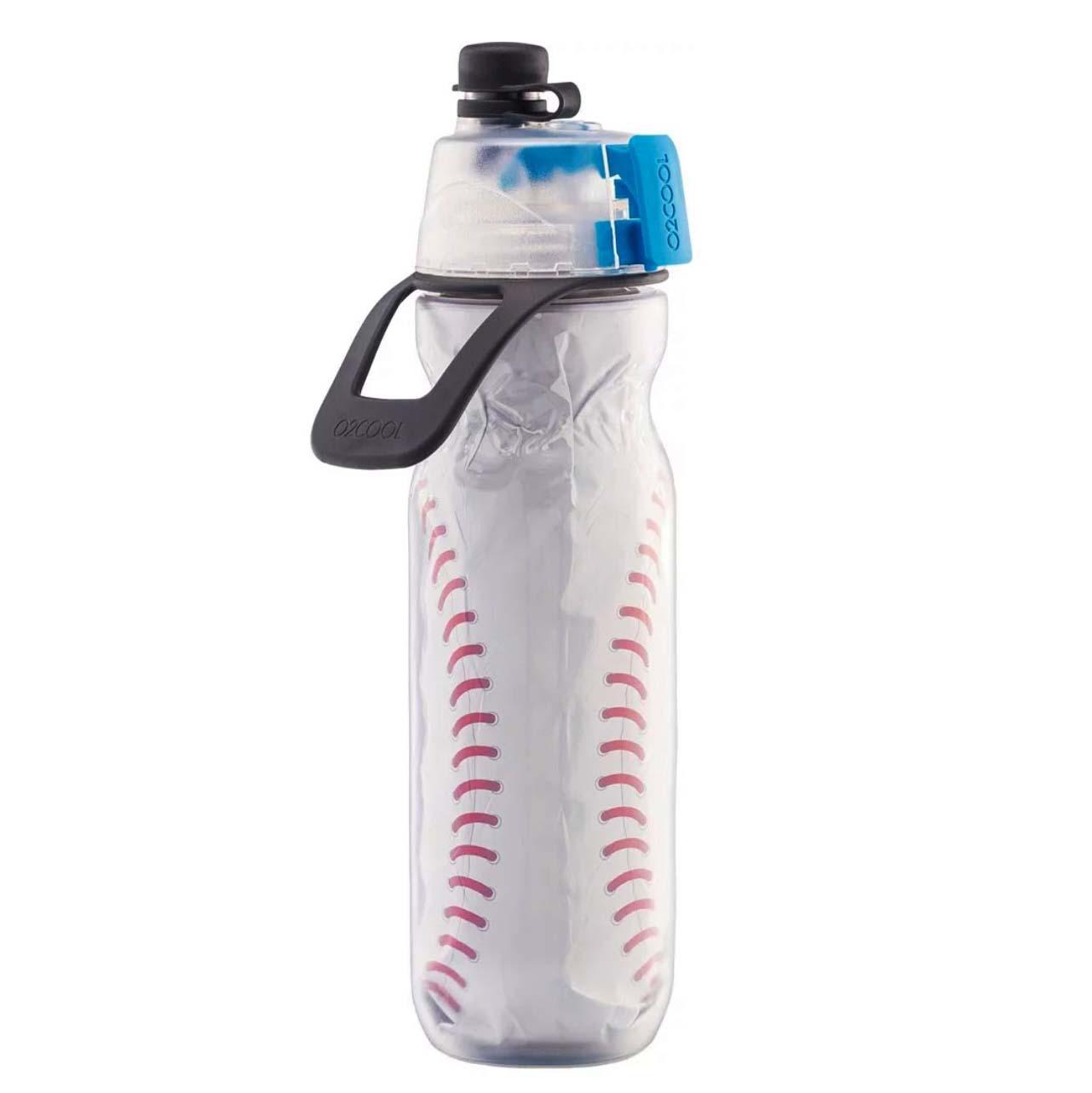O2COOL - Mist N' Sip Insulated Bottle - 591ml - Baseball O2COOL - Mist N' Sip Insulated Bottle - 591ml - Baseball