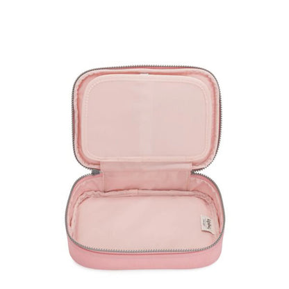 Kipling 100 Pens Large Pencil Case Bridal Rose - detail view