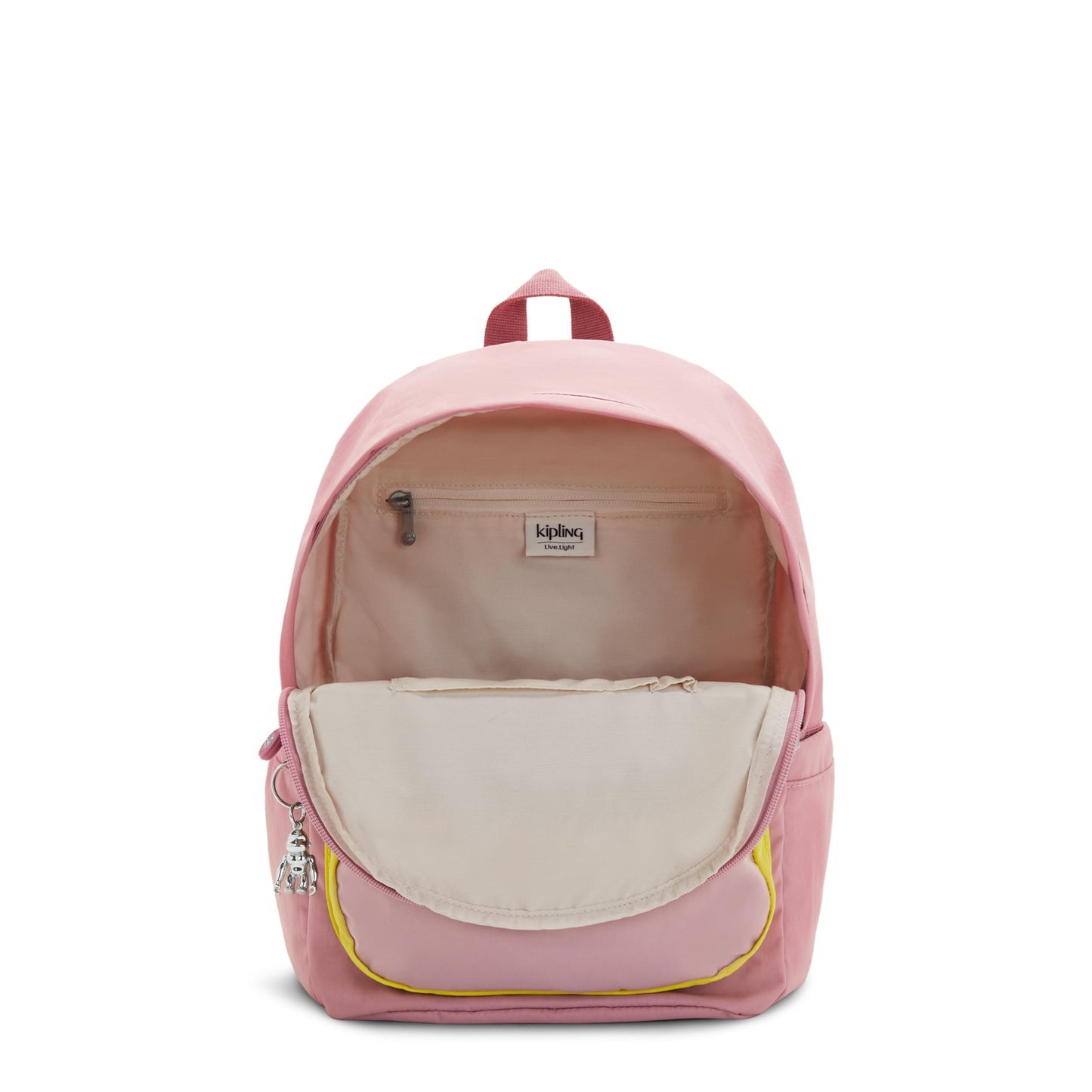 Kipling Delia Clear Lavender Medium Backpack - detail view