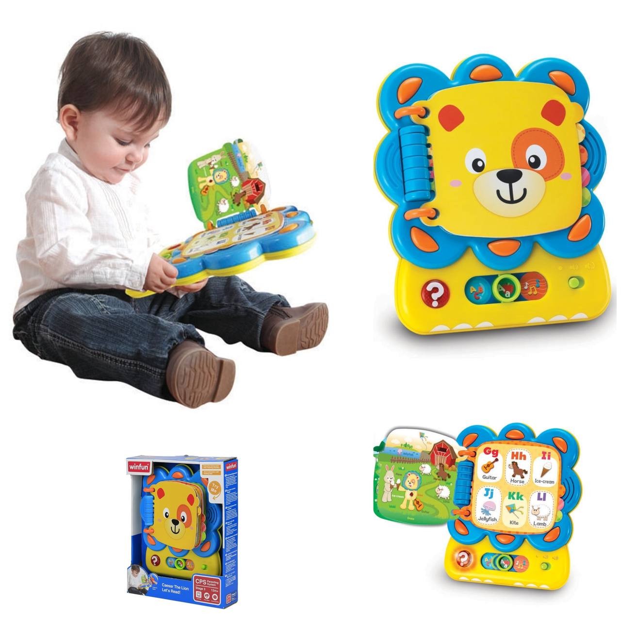 Winfun - Caesar The Lion Let’S Read!