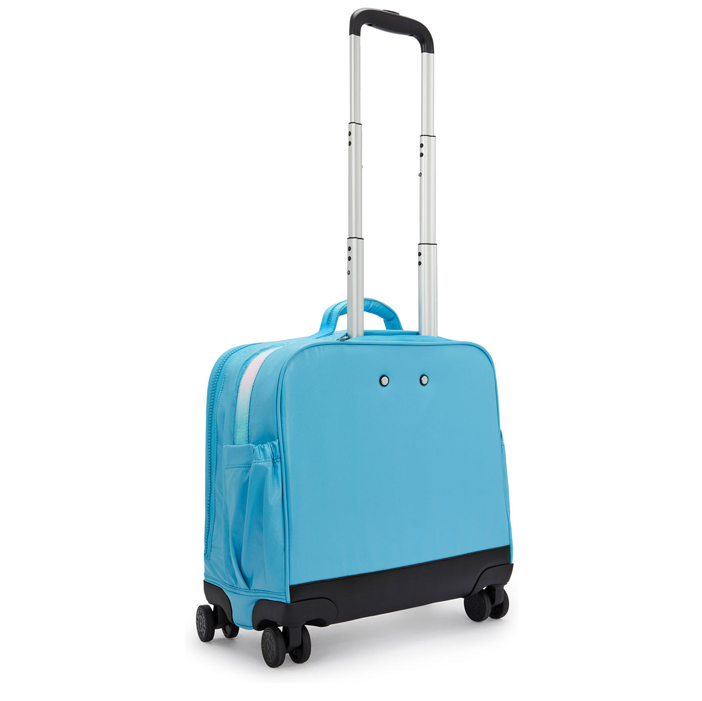 Kipling NEW STORIA Kids' 4-Wheeled School Bag Sea Blue Metallic - laptop compartment