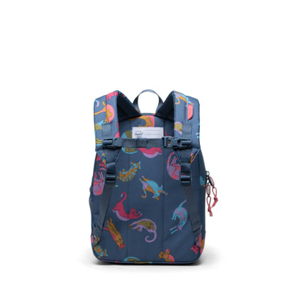 Herschel Heritage Kids Backpack Lazy Cats 15L - side view