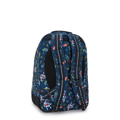 Kipling Class Room Backpack Space Game - detail view