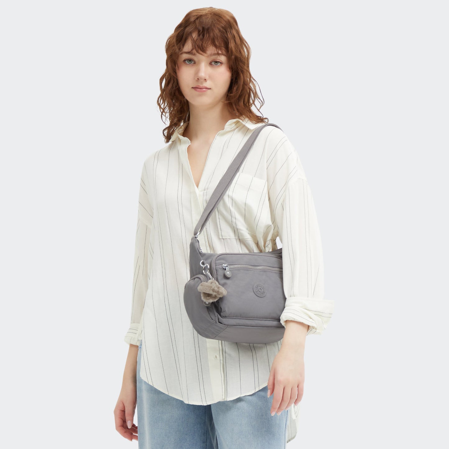 Kipling GABBIE Crossbody Bag Inviting Grey - product photo