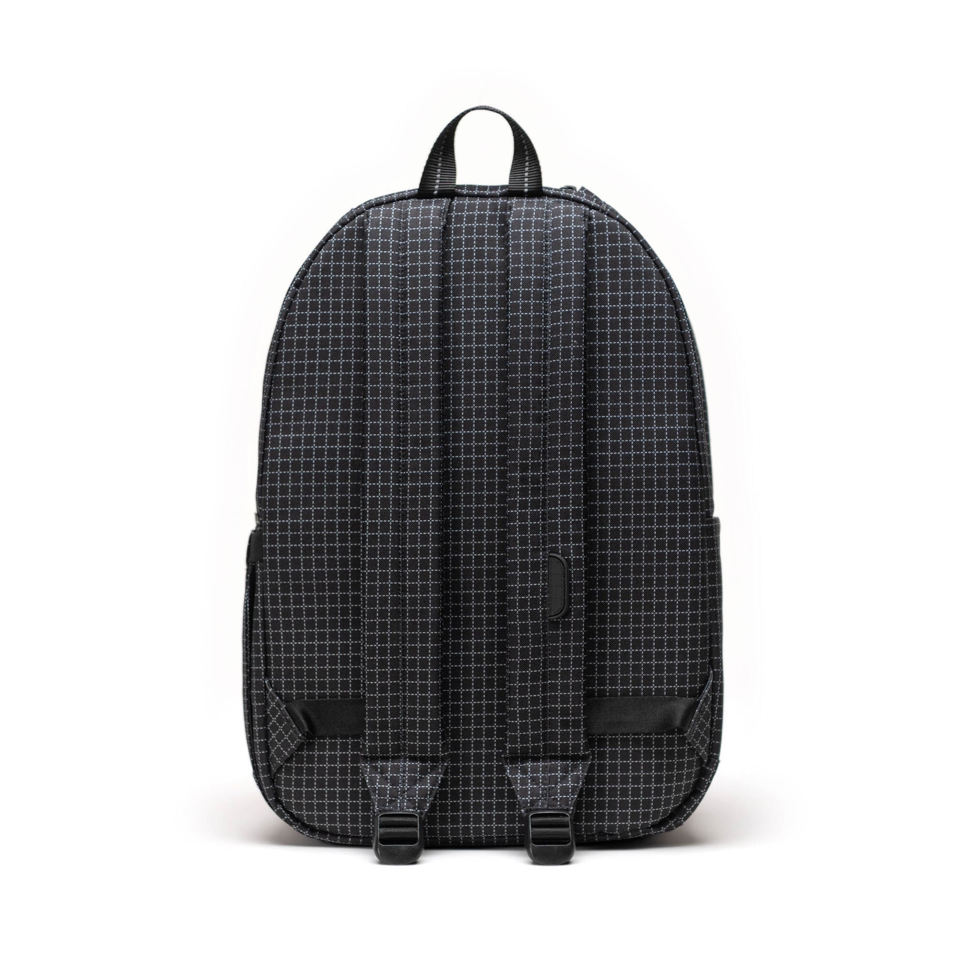 Herschel Pop Quiz Backpack Grid - Black, side angle view