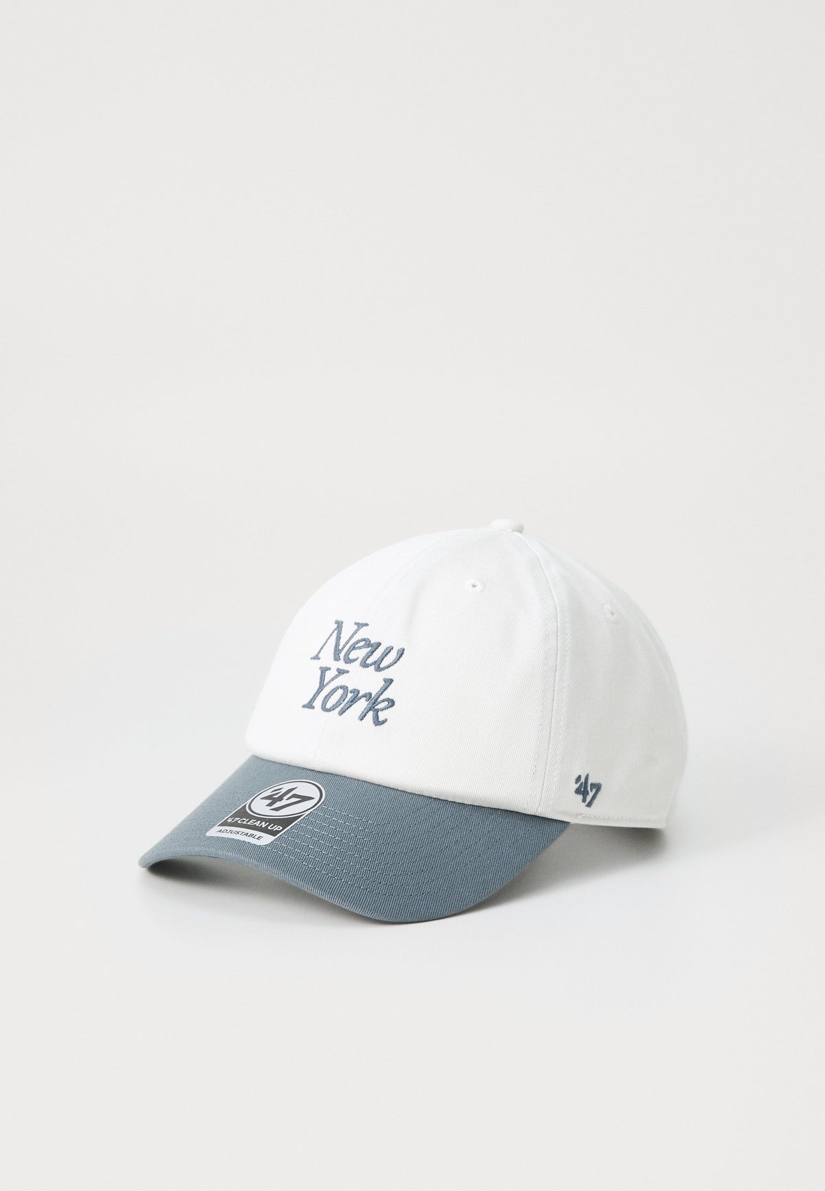 47 Brand New York Yankees Foundation Script Clean Up Cap - Sandstone - front view