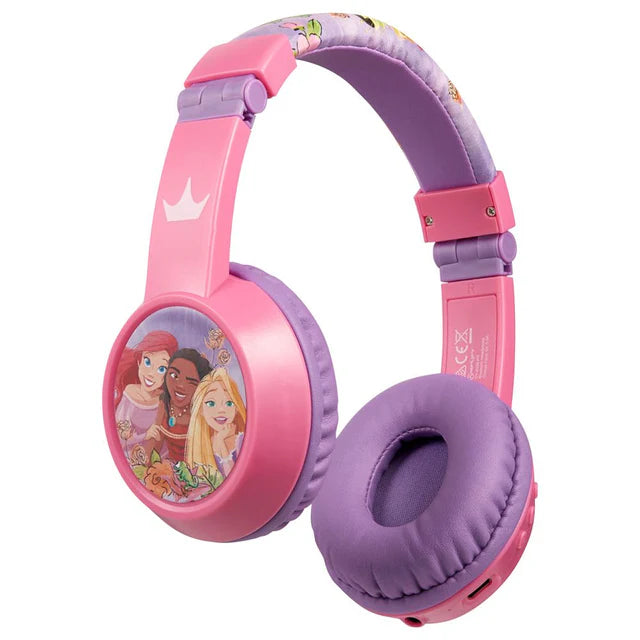 Disney - Kids Bluetooth Padded Headphones | Disney Princess | 3Y+
