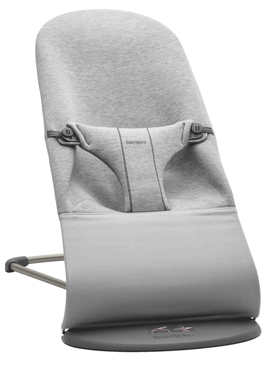 BabyBjörn Bouncer Bliss 3D Jersey Light Grey — BambiniJO Jordan