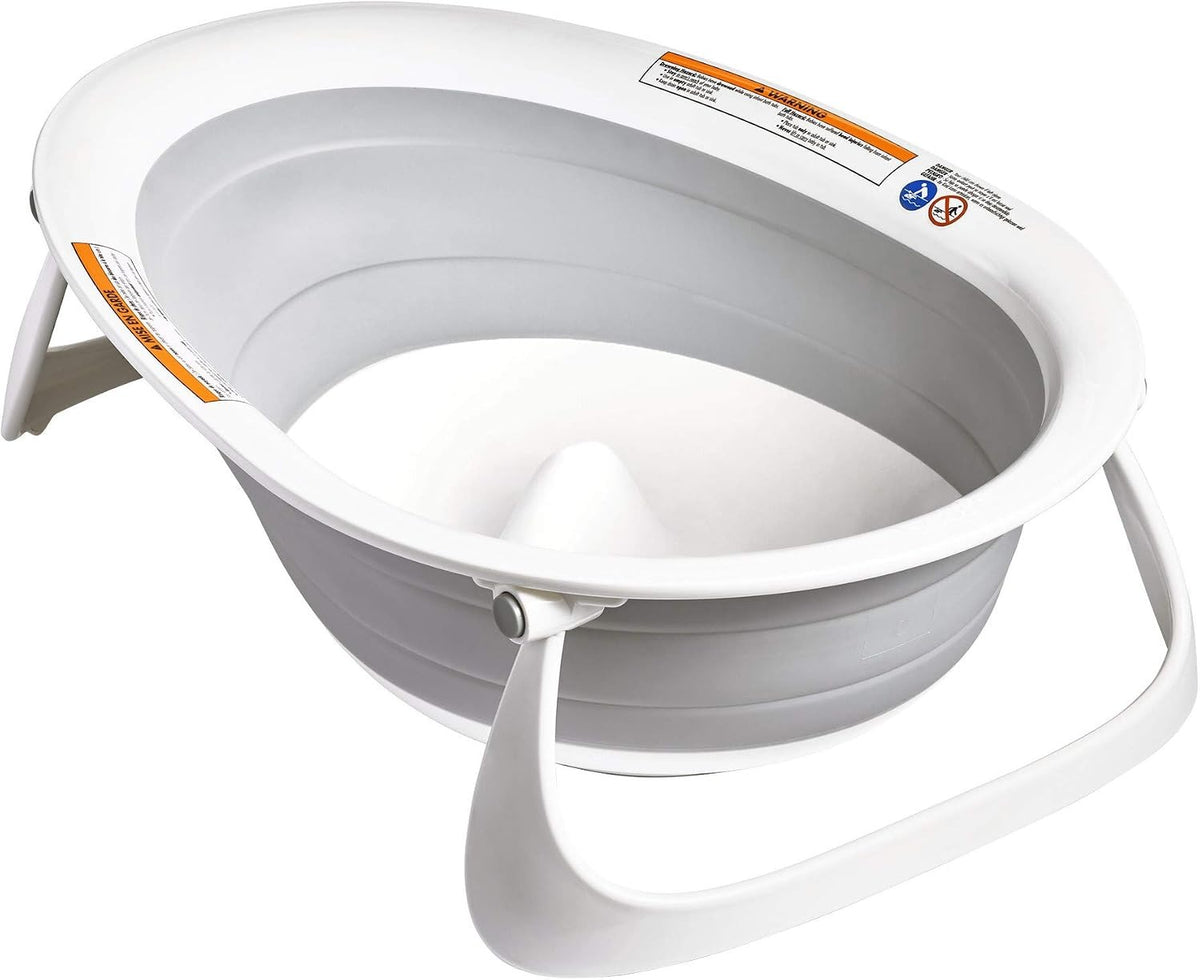 Boon NAKED Collapsible Baby Bathtub Grey — BambiniJO Jordan